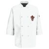 Button Chef Coat with Thermometer Pocket Thumbnail