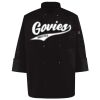 Ten Pearl Button Black Chef Coat Thumbnail